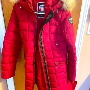 Red Pajar winter coat size medium to sell